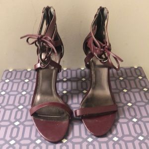 Charlotte Russe Burgundy Heels